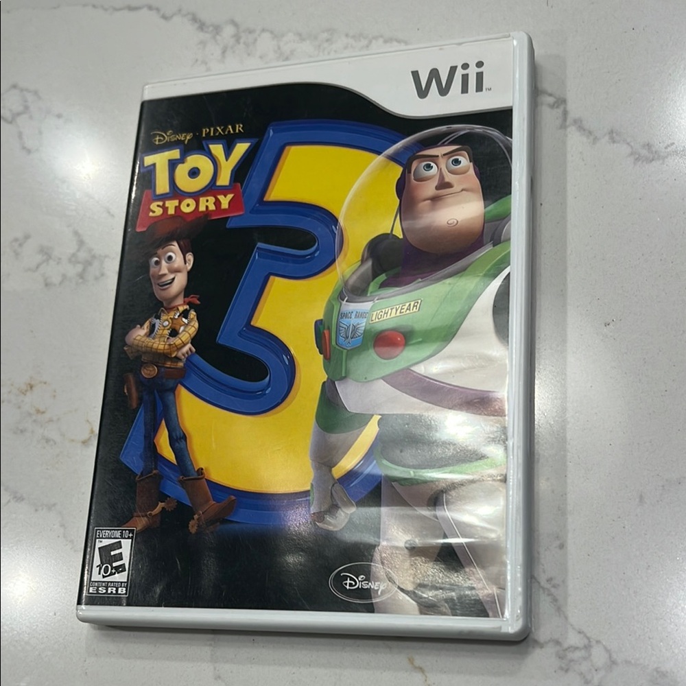 Toy Story 3 Wii Game - White Case